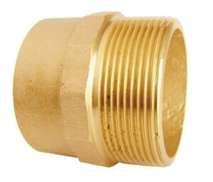 BRONCE COLORADO - TUBO MACHO ENCHUFE - SF 13 MM - COHUI