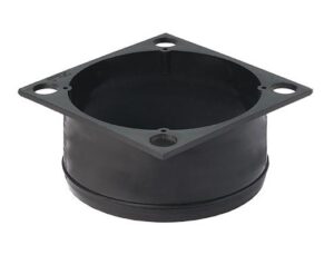 DURATOP X - PORTAMARCO P.PATIO 110 MM NEGRO (10-354120000)