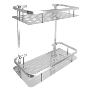 DACCORD - ORGANIZADOR RECTANGULAR 2 ESTANTES ALUMINIO (ORGOIMP 46)