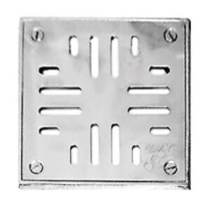 DELTA - REJILLA C/MARCO CP 11 X 11 ACERO INOX (01438)