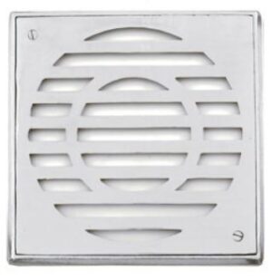 DELTA - REJILLA C/MARCO REF 20 X 20 CROMO (01420)