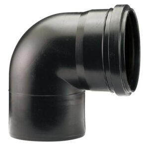 DURATOP X - CODO A 90 MH 110 MM NEGRO (10-091090110)