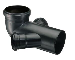 DURATOP X - CODO A 90 MH 110 MM C/2 ACOM.63MM NEGRO (10-093110263)