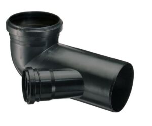 DURATOP X - CODO A 90 MH 110 MM C/ACOM.63MM DER.NEGRO (10-094110163)