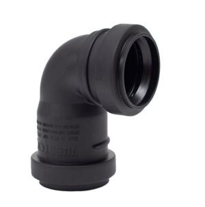 DURATOP X - CODO CORTO HH 40 MM  A 90 NEGRO (10-096090040)