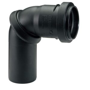 DURATOP X - CODO POLIANGULAR 40 MM NEGRO (10-099040000)