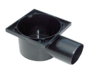 DURATOP X - BOCA DESAGUE BALCON SAL.63 MM NEGRO (10-342063000)