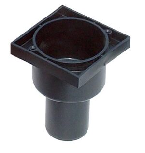 DURATOP X - BOCA DESAGUE BALCON VERT.SAL.63 MM NEGRO (10-344063000)