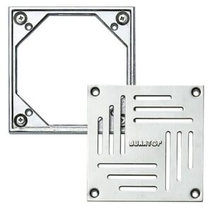 DURATOP X - MARCO BCE C/REJA ACERO INOX. 12 X 12 (10-500352120)