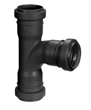 DURATOP X - RAMAL A 90 HH 40 MM NEGRO (10-132040000)