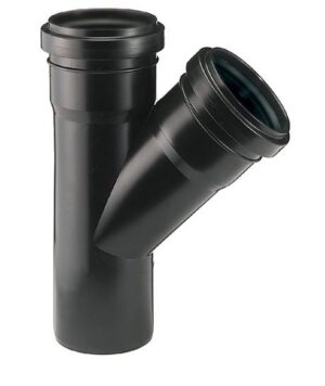 DURATOP X - RAMAL A 45 MH 110 X 110 MM NEGRO (10-165110000)