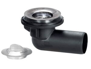 DURATOP X - SOPAPA BAÑERA HORIZONTAL 40 MM NEGRO (10-349040000)