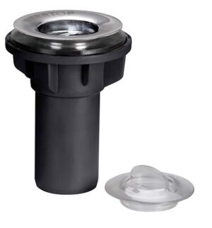 DURATOP X - SOPAPA BAÑERA VERTICAL 40 MM NEGRO (10-348040000)