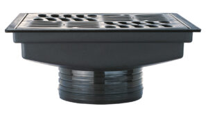 EMBUDO AWADUCT VERTICAL 105 MM  ACANALADO REJA 20X20 (4140)