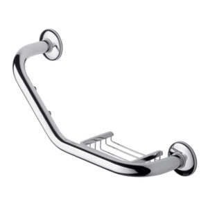 FV 714.10/37 CR AGARRADERA ANGULAR C/JABONERA X 38 CM GRAND HOTEL