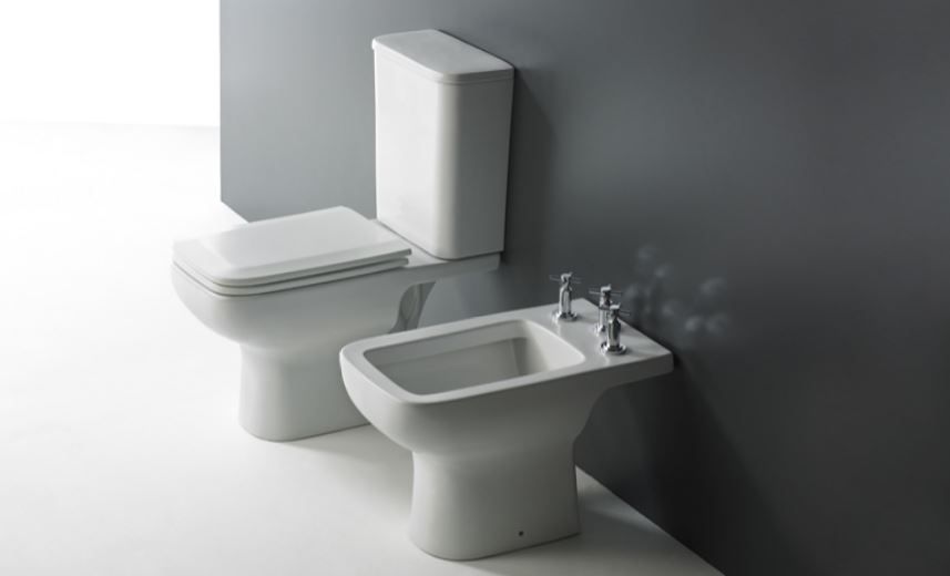 FERRUM - IELMJ-B - (TRE-IN-004-BL) - TRENTO - INODORO LARGO BCO - Imagen 4