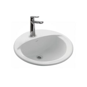 FERRUM - LO1F B - ARMONICA - LAVAT 1 AG SOBRE MESADA 52 X 46 CM OVAL B