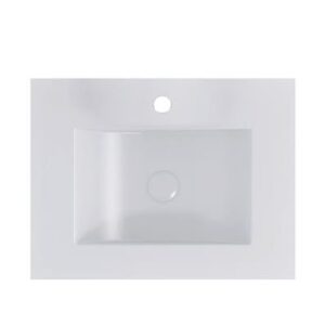 FERRUM - CDR-MS-003-BL - CADRIA - MESADA CON BACHA 1 AG X 60 CM BCO