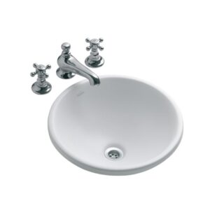 FERRUM - L11SF B - ARMONICA - BACHA CIRCULAR SOBRE MESADA DIAM 38 CM B