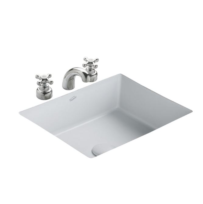 FERRUM - LFNF B - ARMONICA - BACHA BAJO MESADA 45 X 36 CM CUADRA BCO