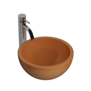 FERRUM - LWPF OA - ARMONICA - BACHA DE AP D 36 X 17 CM PERSIS NARANJA