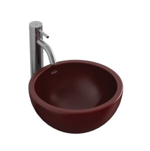 FERRUM - LWPF R - ARMONICA - BACHA DE AP D 36 X 17 CM PERSIS ROJO