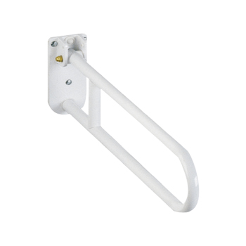 FERRUM - ESP-BR-019-BL - ESPACIO - BARRAL REBATIBLE X 80 CM BCO