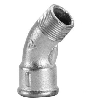 CURVA A 45 GALV 3 MH