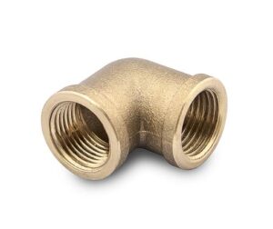 BRONCE ROSCADO - CODO A 90 2 HH - JM