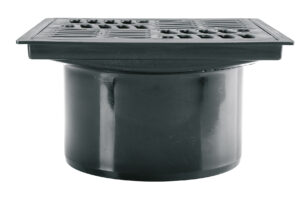 EMBUDO CON REJILLA PLASTICA 20 X20 DE 160 mm (4165) AWADUCT