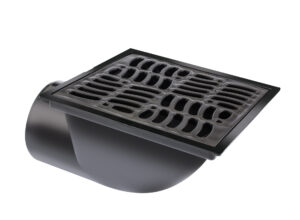 AWADUCT - EMBUDO HORIZONTAL 110 MM C/REJA 20 X 20 (4139)