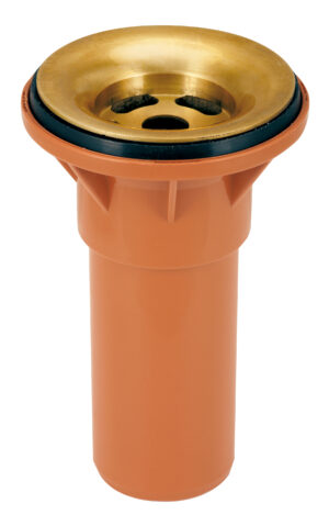 AWADUCT - SOPAPA BAÑERA VERTICAL 40 MM BRONCE (4129)