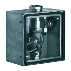 GRIF FV  366.FVBASE VALV.ELECTRONICA P/DESC.INODORO P/EMBUTIR