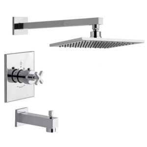 GRIF FV 216R/85 DOMINIC CR C/CER CONJ.DECORATIVO P/BAÑ.C/TR P/TERMOST