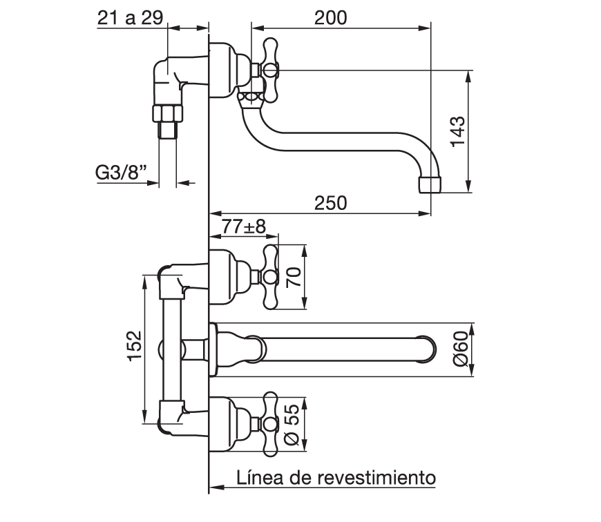 GRIF FV 416/16 CCC MALENA MESADA DE COCINA - Imagen 2