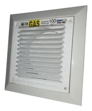 REJILLA VENTIL APROB C/MARCO 15 X 15 X 100 CM2 ESMALT - IB (173/1003)
