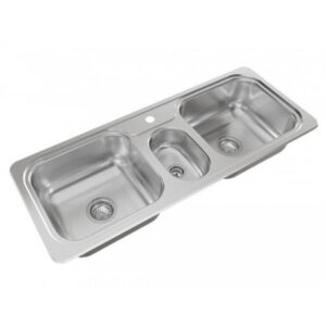 JOHNSON - HYDRA J 107 A - PILETA TRIPLE ENCAST 107 X 43.5 X 18 AC PUL