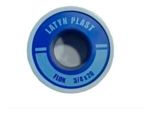 LATYN PLAST - ROLLO TEFLON - PROFESIONAL / ESTANDAR - 3/4 X 20 MTS