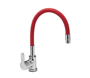 PIAZZA - 10016RO EMBLEM ROJO - GRIF MONOC P/COCINA P/MES C/MANG FLEX