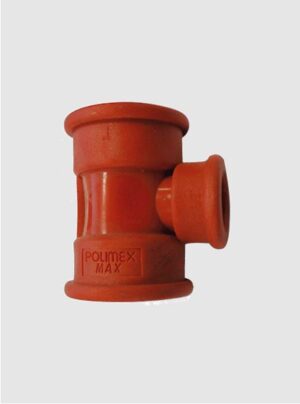 POLIPROPILENO - TEE RED PPL 3/4 X 1/2 - POLIMEX