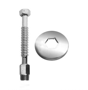 RAO - FLEXIBLE DE COBRE ANILLADO | TUBOFLEX | R/LARGA 1/2 X 20 CM CR