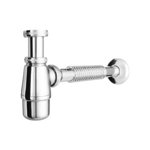 RAO - SIFON METAL SIMPLE C/TUBO FLEX - P/LAVATORIO CROMO (7018.353)