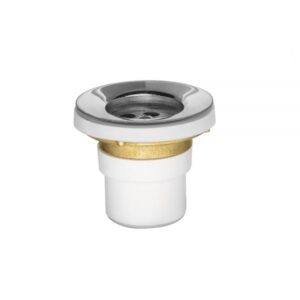 RAO - SOPAPA RECTA P/BAÑERA - C/ADAPT PVC CROMO (5004.374)