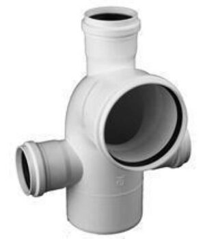 CODO C/3 ACOMET PVC ( JE ) 110 MM X 63 MM A 90 MH TIGRE (26031575)