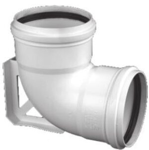 CODO C/BASE PVC ( JE ) 110 MM A 90 HH TIGRE (26031516)