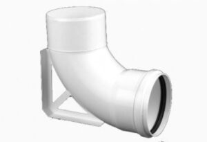 CURVA C/BASE PVC ( JE ) 110 MM A 90 MH TIGRE (26032067)