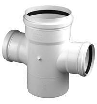 RAMAL DOBLE PVC ( JE ) 160 MM X 110 MM A 90 MH TIGRE (26034515)