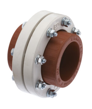 UNION DOBLE C/BRIDA PLASTICA FUSION   2 1/2  (5131)