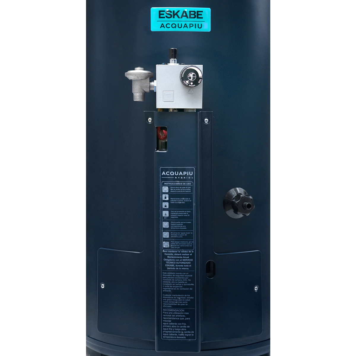 ESKABE - TERMO ACQUAPIU H700 SV | ( 700 LTS/H ) SAL 4" VERT | CERAMIC BLUE - Imagen 3