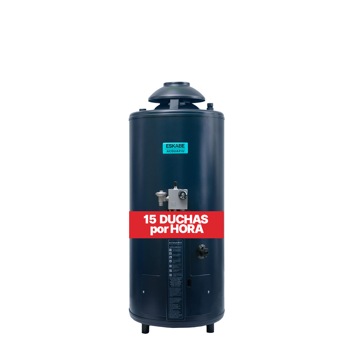 ESKABE - TERMO ACQUAPIU H800 | ( 800 LTS/H ) SAL VERT 5" | CERAMIC BLUE
